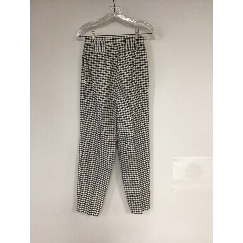 Vintage Palmettos Moms Size 7 Plaid Pants